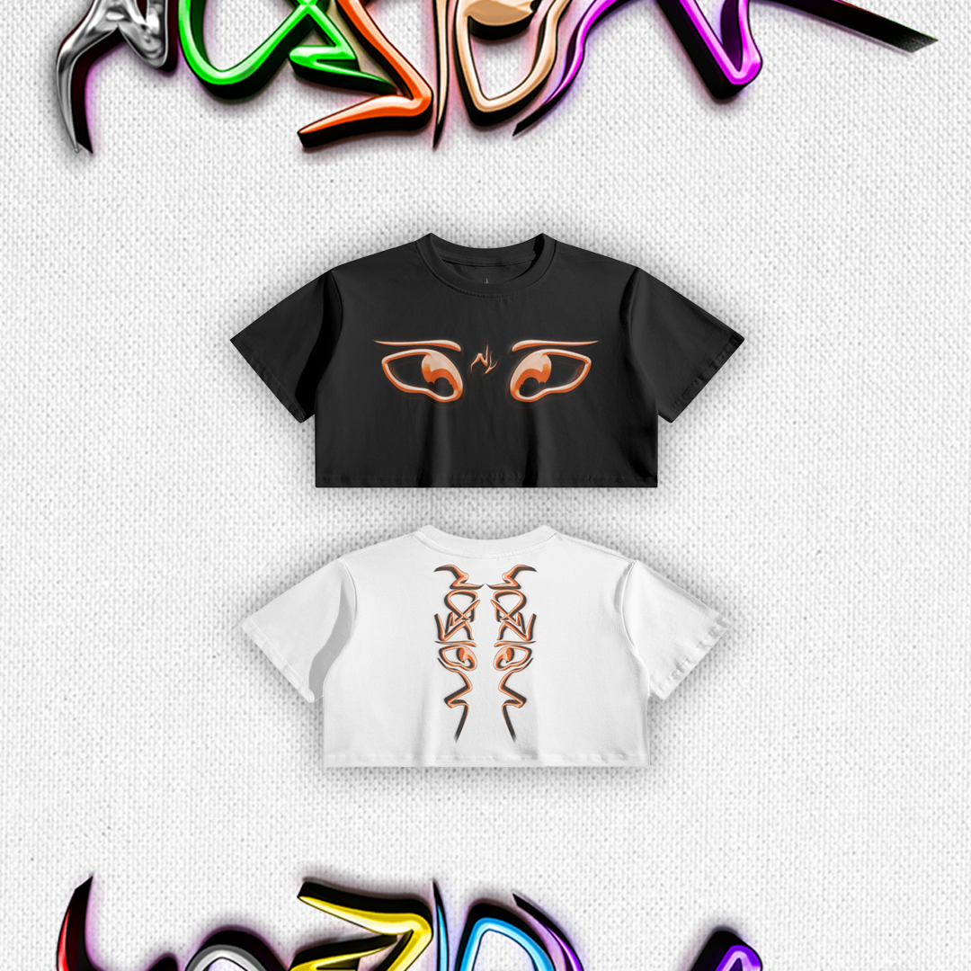 CROP TOP COLORES ORANGE