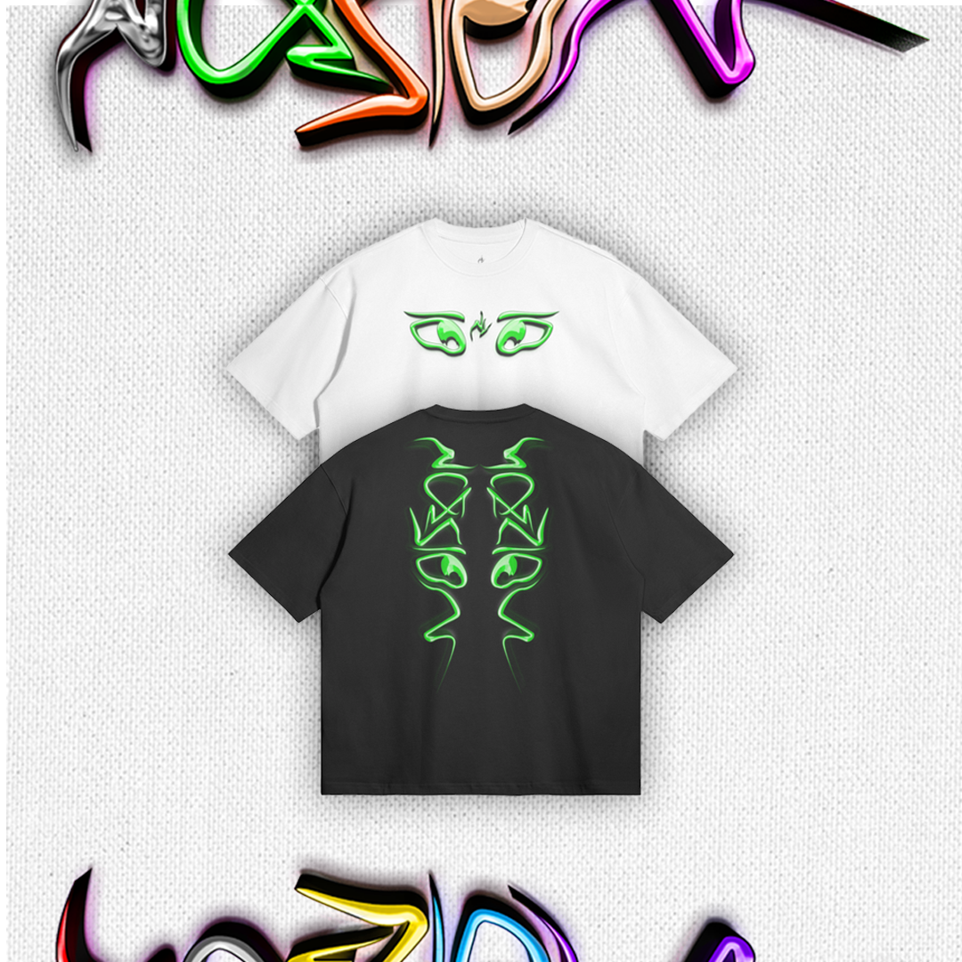 T-SHIRT COLORES VERT