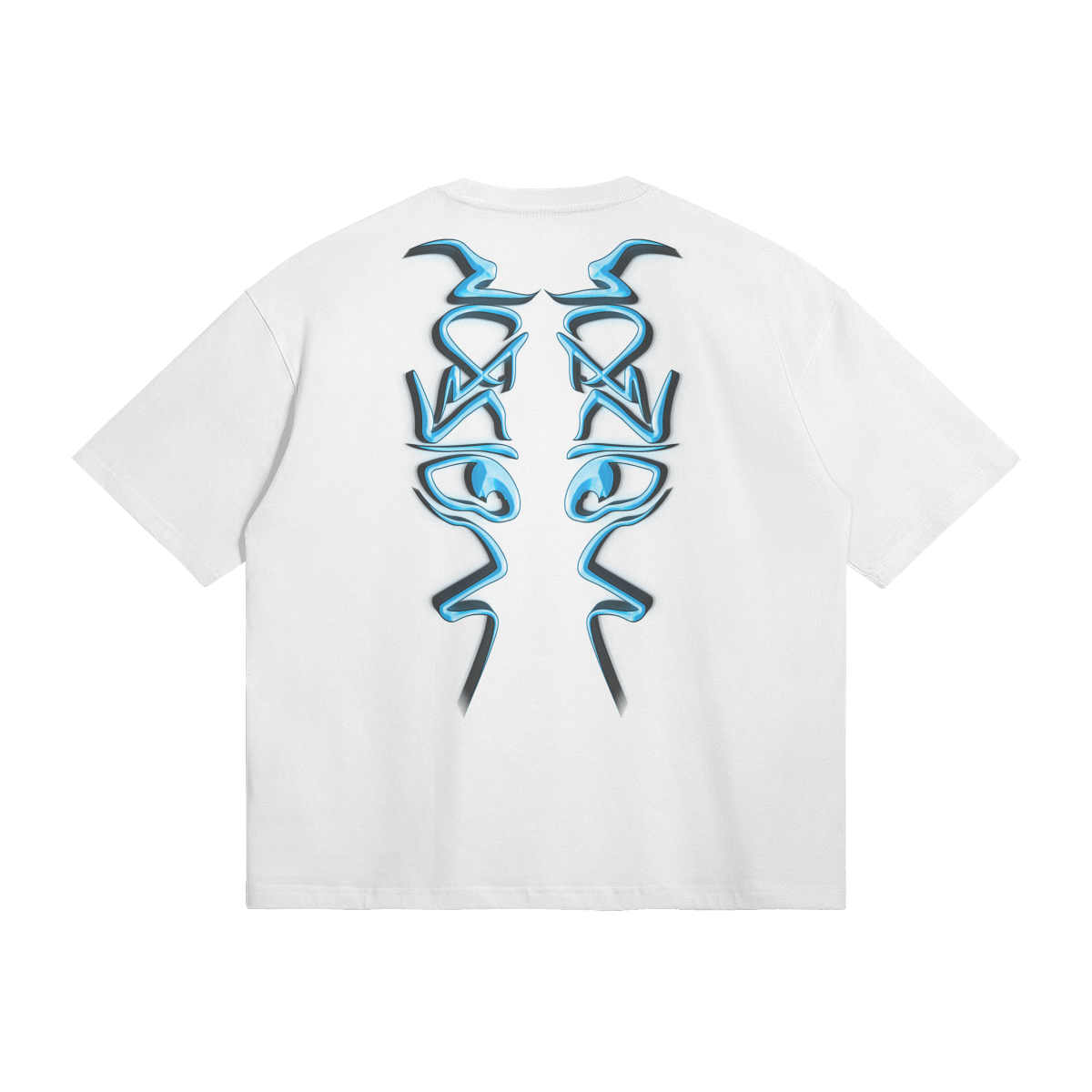 T-SHIRT COLORES BLEU