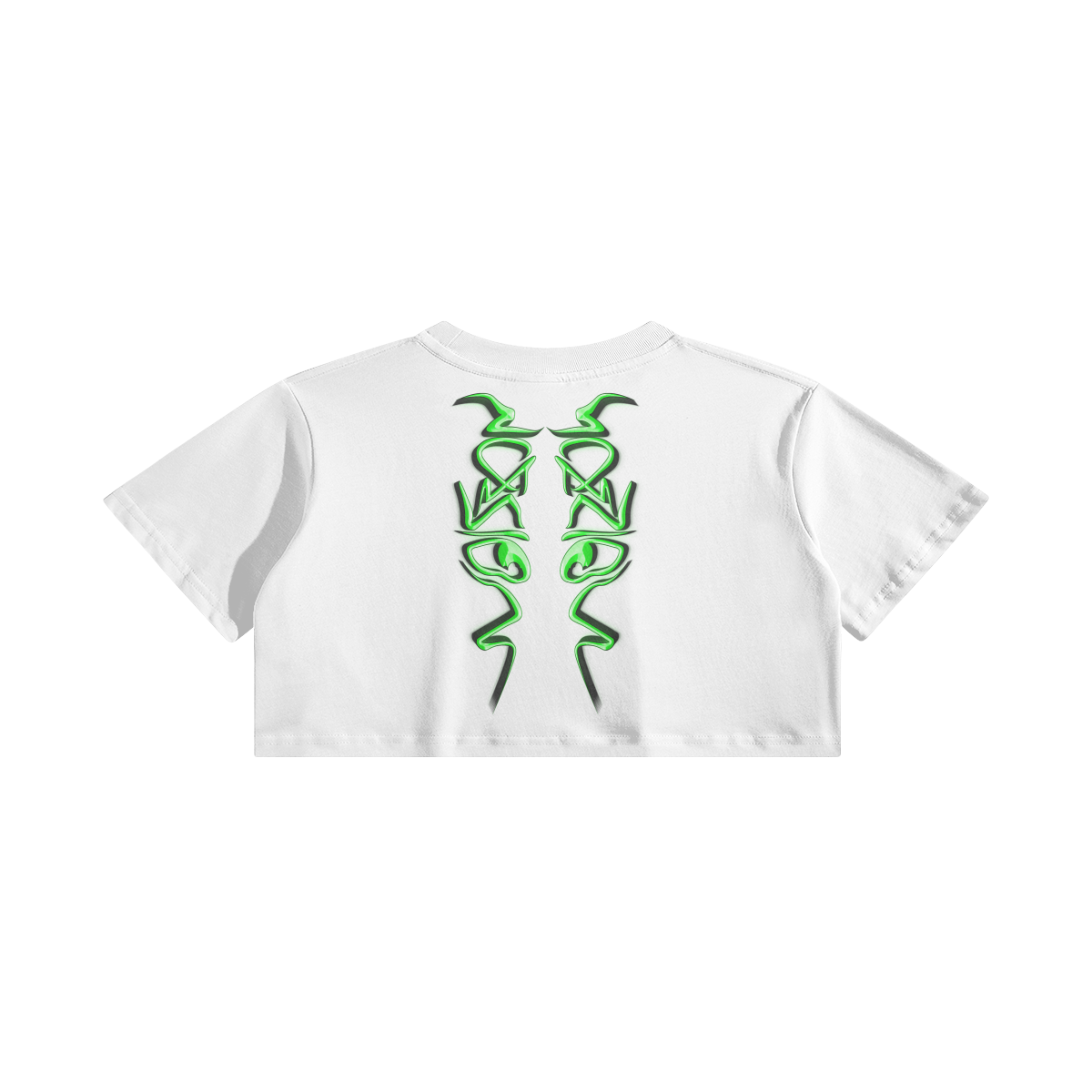 CROP TOP COLORES VERT