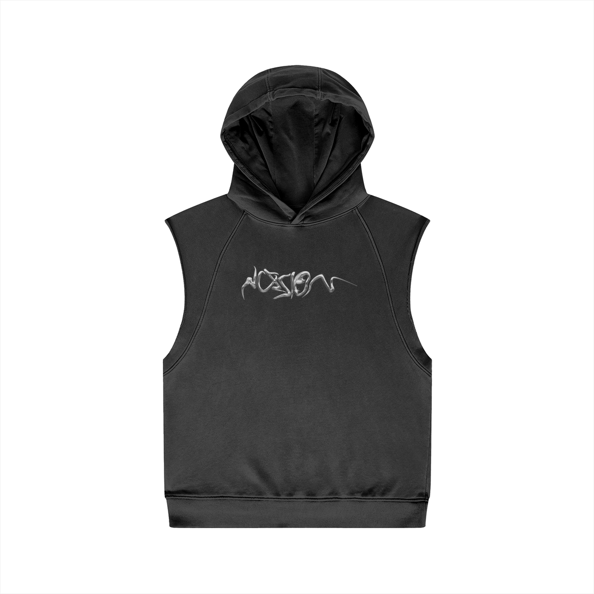 SLEEVELESS HOODIE NUESION
