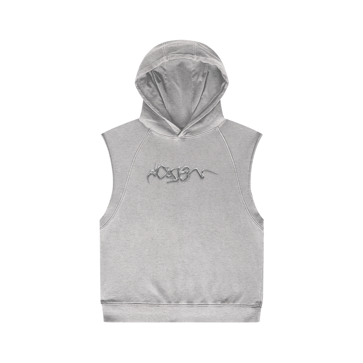 SLEEVELESS HOODIE NUESION